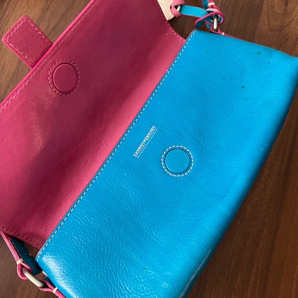 Dooney & Bourke Leather Heart Buckle Bag - Picture 8 of 9